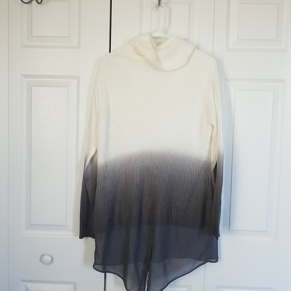 Cow neck sweater - Picture 2 of 2
